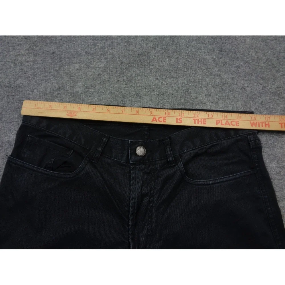Faherty Stretch Terry Pants Mens 32x30 Washed Blue Slim Straight 5 Pocket